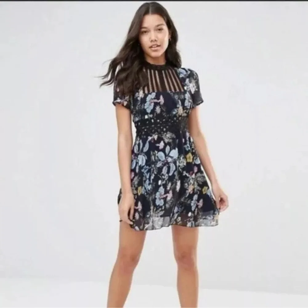 Foxiedox floral lace dress